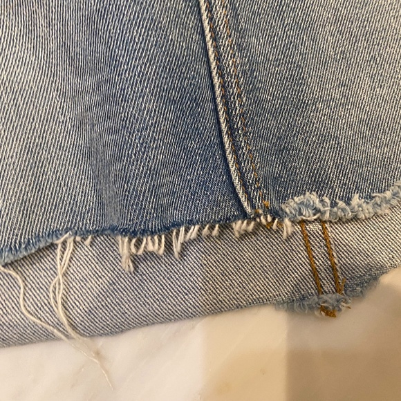 FRAME mini denim skirt size 26 - Picture 4 of 6